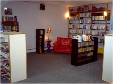 Blaca-Ft Garland Library Interior